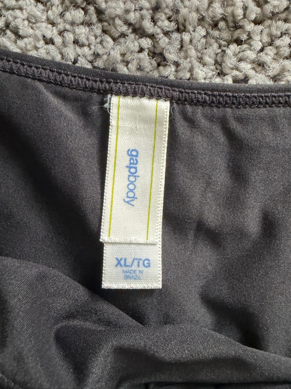 GapBody Black Swim Cover Up Skirt XL Beach Cover-Up Skort NWOT - Picture 4 of 7